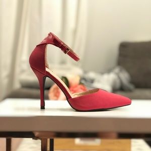 Shoe Republic LA Pointy Red Heels